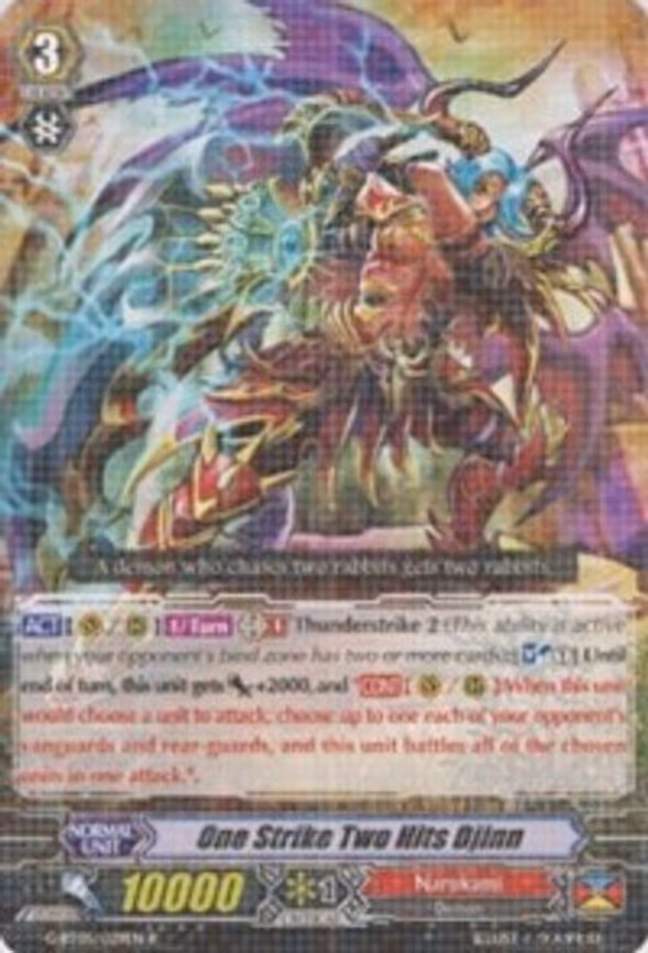 One Strike Two Hits Djinn - R (G-BT05/029EN)