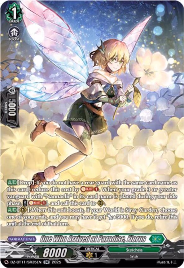 One Who Arrived at Paradise, Florus - SR (DZ-BT11/SR35EN)