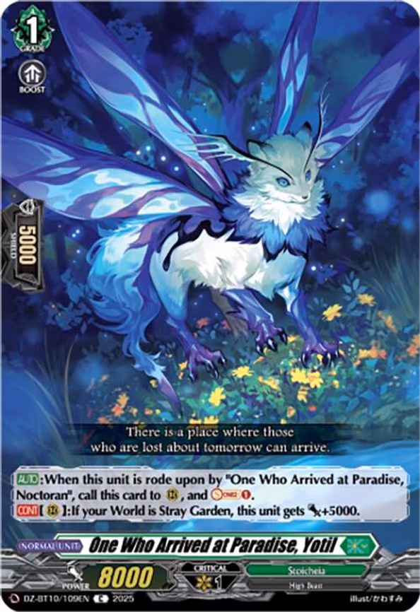 One Who Arrived at Paradise, Yotil - C (DZ-BT10/109EN)
