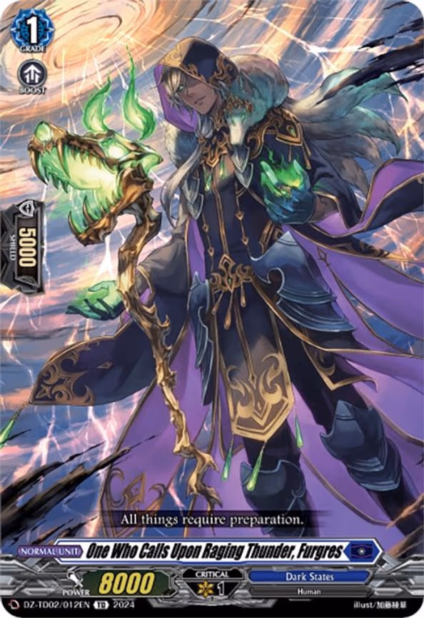 One Who Calls Upon Raging Thunder, Furgres