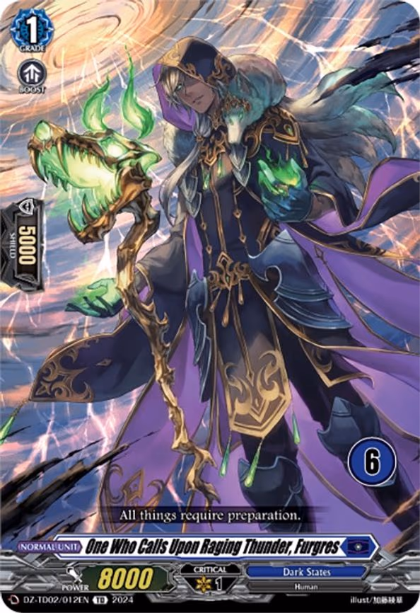 One Who Calls Upon Raging Thunder, Furgres