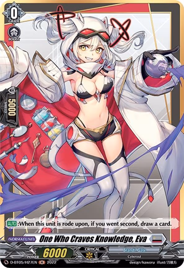 One Who Craves Knowledge, Eva (Holo) - H (D-BT05/H27EN)