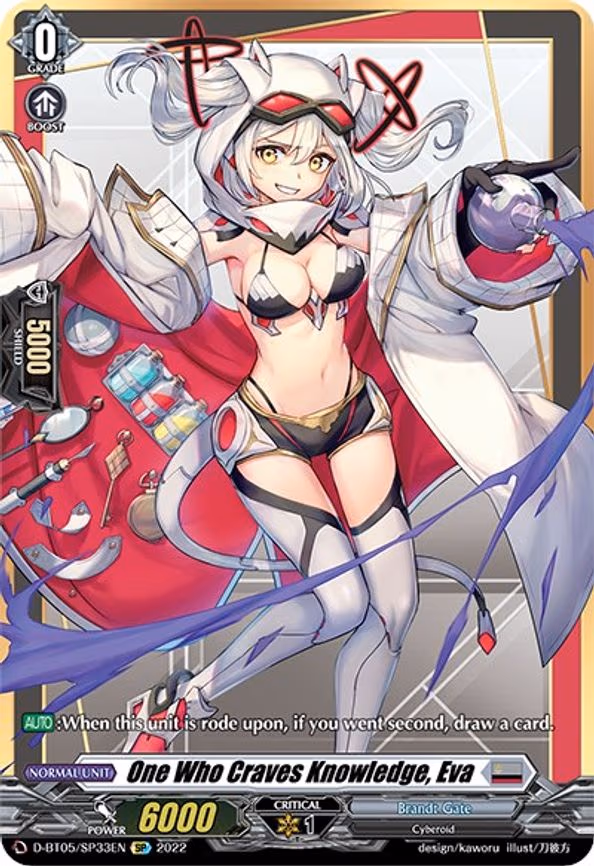 One Who Craves Knowledge, Eva - SP (D-BT05/SP33EN)