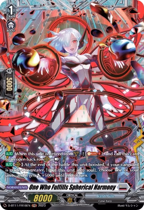 One Who Fulfills Spherical Harmony - FR (D-BT11/FR18EN)