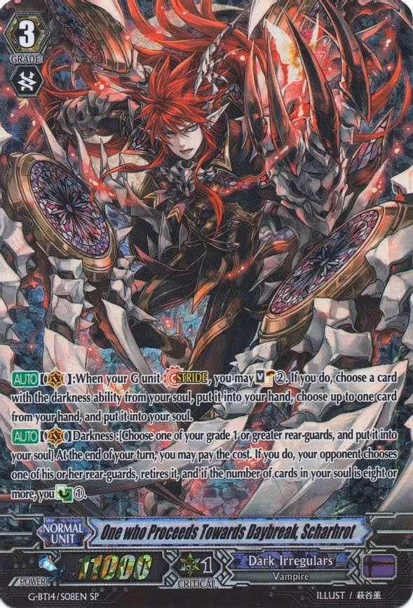 One who Proceeds Towards Daybreak, Scharhrot - SP (G-BT14/S08EN)