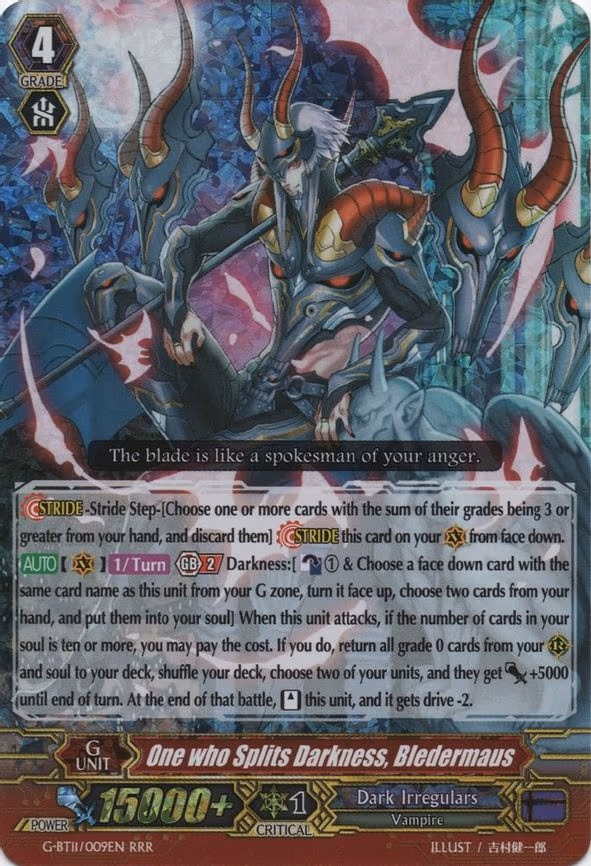 One who Splits Darkness, Bledermaus - RRR (G-BT11/009EN)