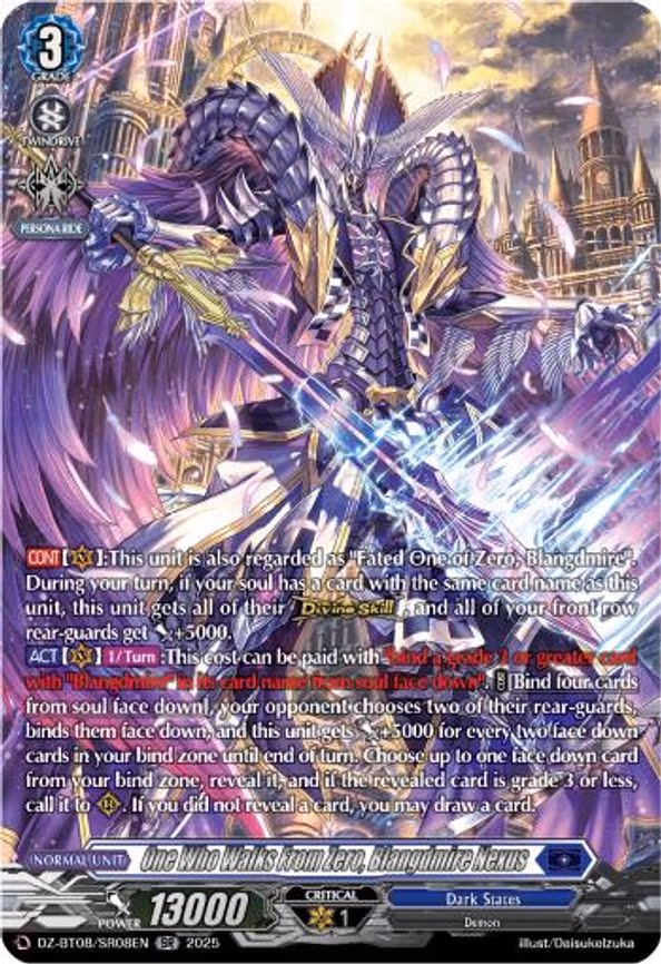 One Who Walks From Zero, Blangdmire Nexus - SR (DZ-BT08/SR08EN)