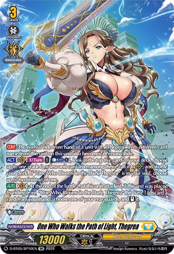 One Who Walks the Path of Light, Thegrea - SP (D-BT05/SP10EN)