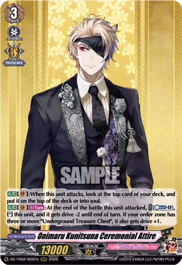 Onimaru Kunitsuna Ceremonial Attire - RRR (DZ-TB02/002EN)