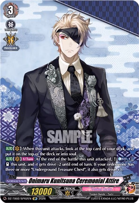 Onimaru Kunitsuna Ceremonial Attire - SP (DZ-TB02/SP02EN)