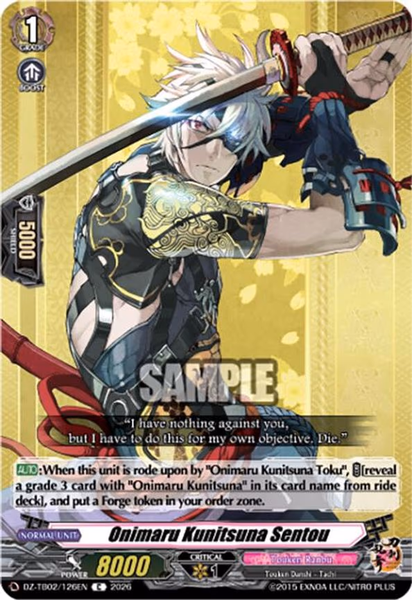 Onimaru Kunitsuna Sentou - C (DZ-TB02/126EN)