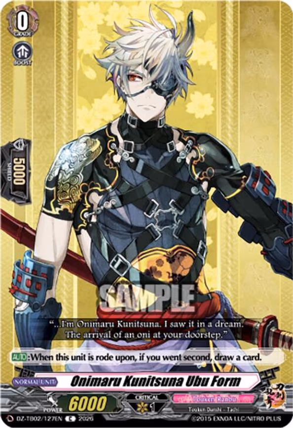 Onimaru Kunitsuna Ubu Form - C (DZ-TB02/127EN)