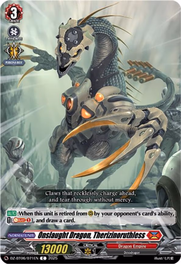 Onslaught Dragon, Therizinoruthless - C (DZ-BT06/071EN)