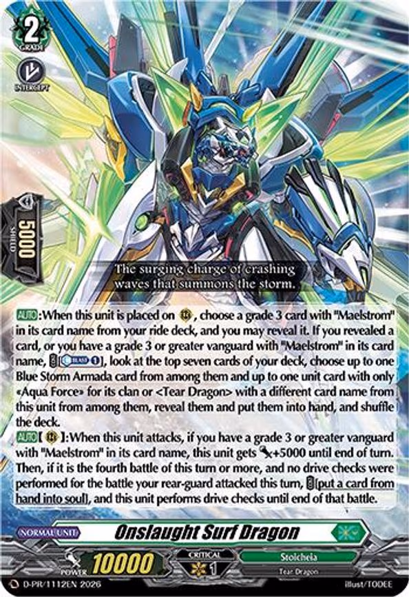 Onslaught Surf Dragon - PR (D-PR/1112EN)