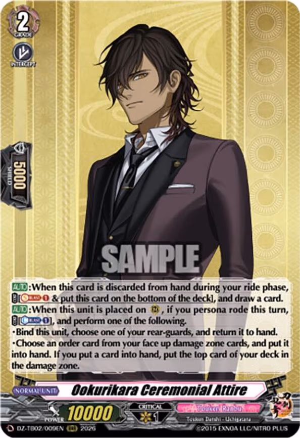 Ookurikara Ceremonial Attire - RRR (DZ-TB02/009EN)