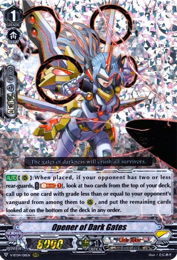 Opener of Dark Gates - RRR (V-BT04/011EN)