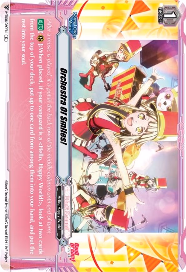 Orchestra Of Smiles! - C (V-TB01/060EN)