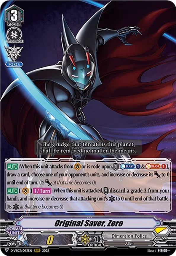 Original Saver, Zero - RRR (D-VS03/043EN)