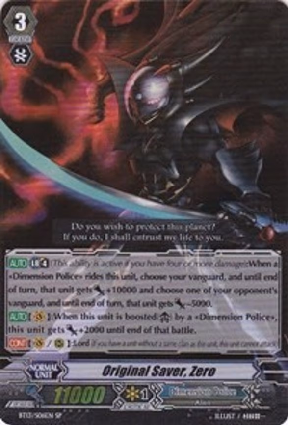 Original Saver, Zero - SP (BT13/S06EN)