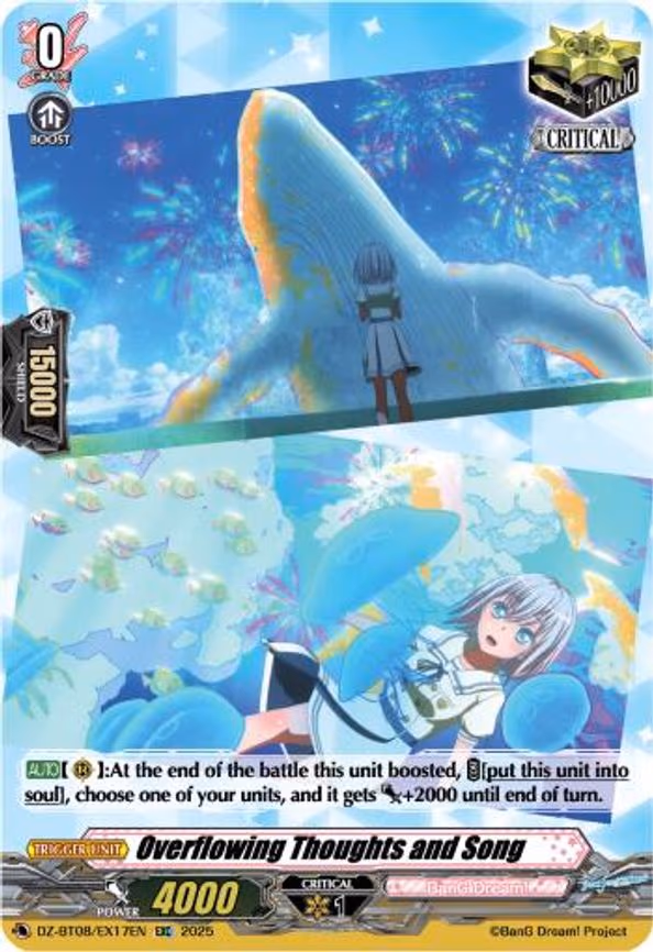 Overflowing Thoughts and Song - EXC (DZ-BT08/EX17EN)