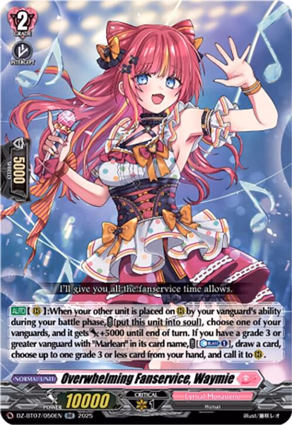 Overwhelming Fanservice, Waymie - RR (DZ-BT07/050EN)