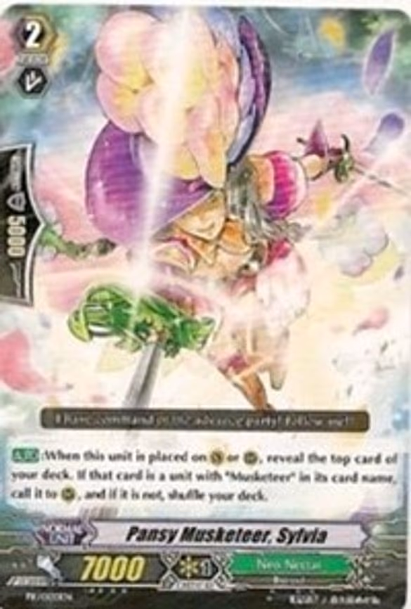 Pansy Musketeer, Sylvia
