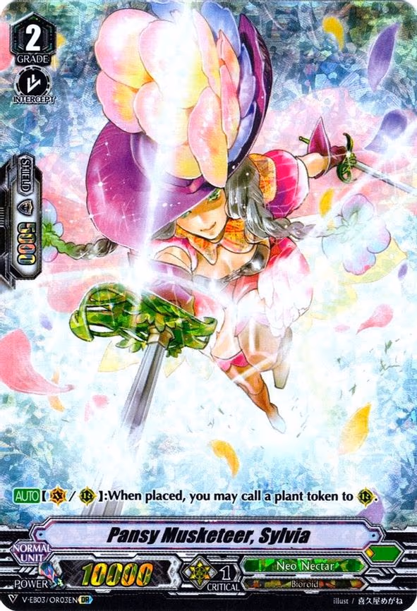 Pansy Musketeer, Sylvia