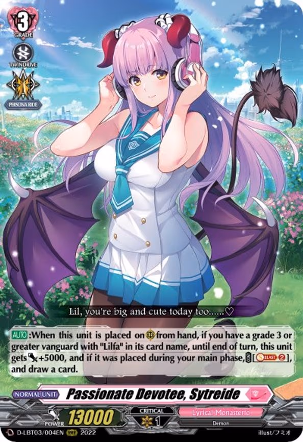 Passionate Devotee, Sytreide - RRR (D-LBT03/004EN)