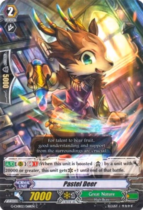 Pastel Deer - C (G-CHB02/068EN)