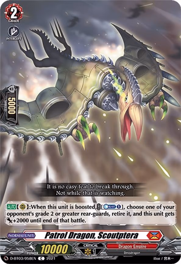 Patrol Dragon, Scoutptera - C (D-BT03/058EN)