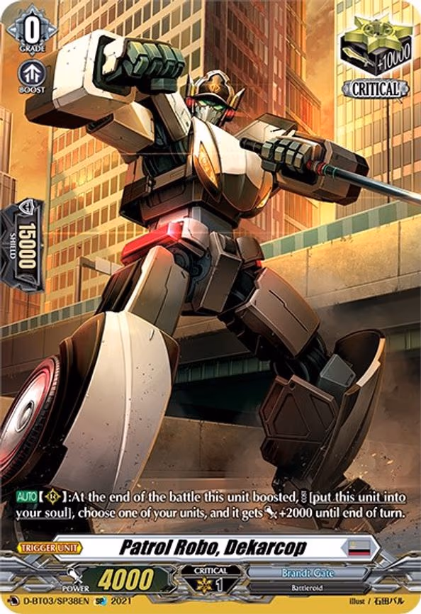 Patrol Robo, Dekarcop - SP (D-BT03/SP38EN)