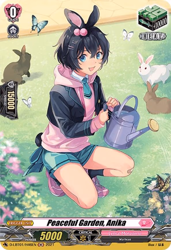 Peaceful Garden, Anika (Holo) - H (D-LBT01/H46EN)