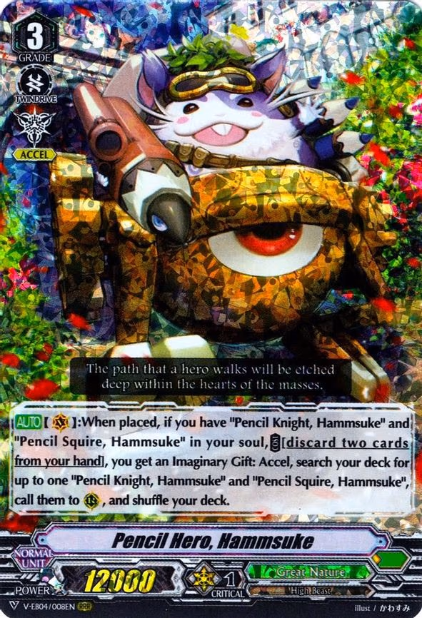 Pencil Hero, Hammsuke - RRR (V-EB04/008EN)