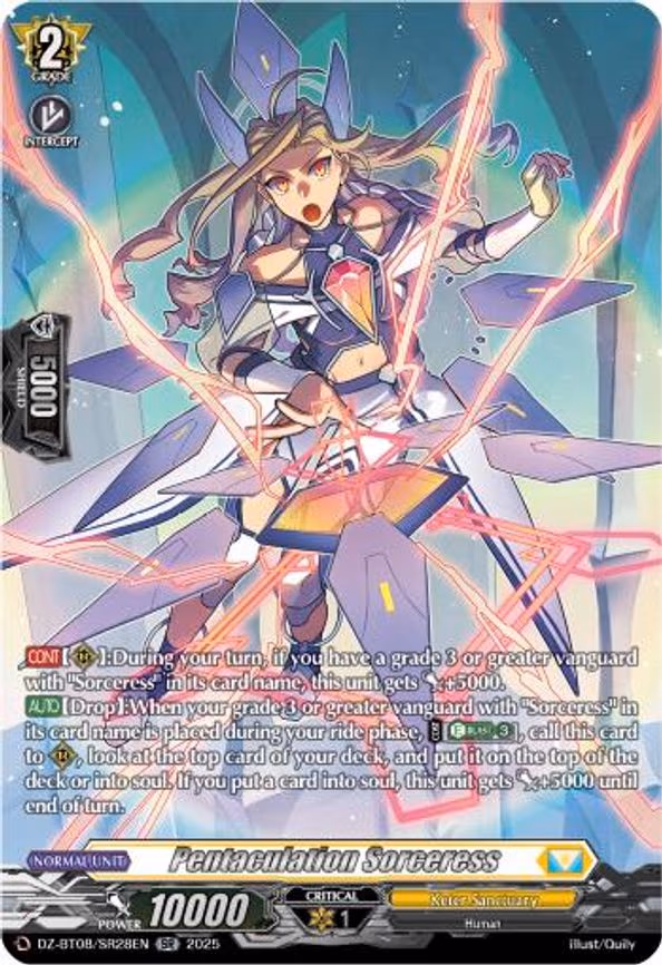 Pentaculation Sorceress - SR (DZ-BT08/SR28EN)
