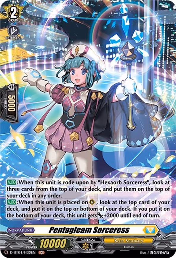 Pentagleam Sorceress (Holo) - H (D-BT01/H32EN)