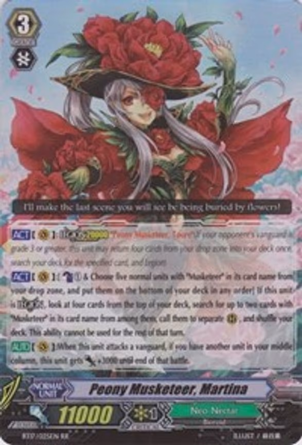 Peony Musketeer, Martina