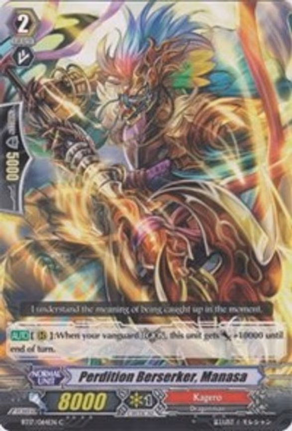 Perdition Berserker, Manasa - C (BT17/064EN)