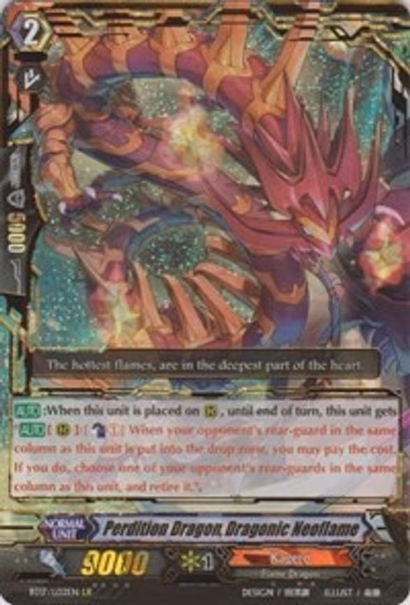 Perdition Dragon, Dragonic Neoflame - LR (BT17/L02EN)