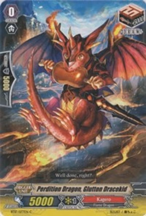Perdition Dragon, Glutton Dracokid - C (BT17/077EN)