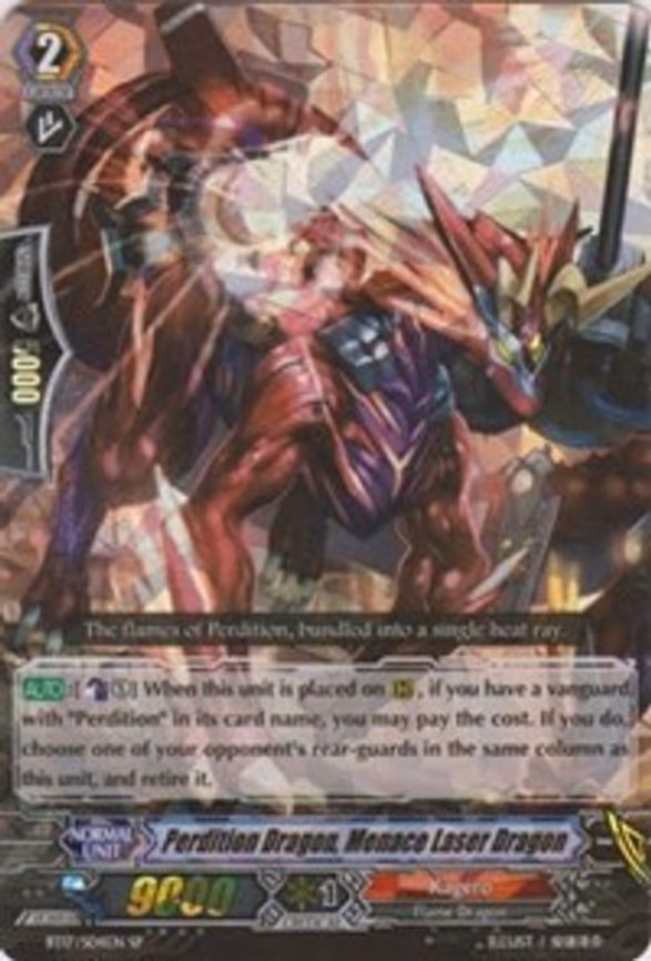 Perdition Dragon, Menace Laser Dragon - SP (BT17/S04EN)