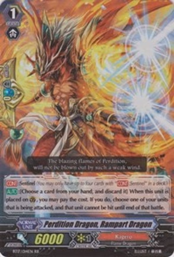 Perdition Dragon, Rampart Dragon - RR (BT17/014EN)