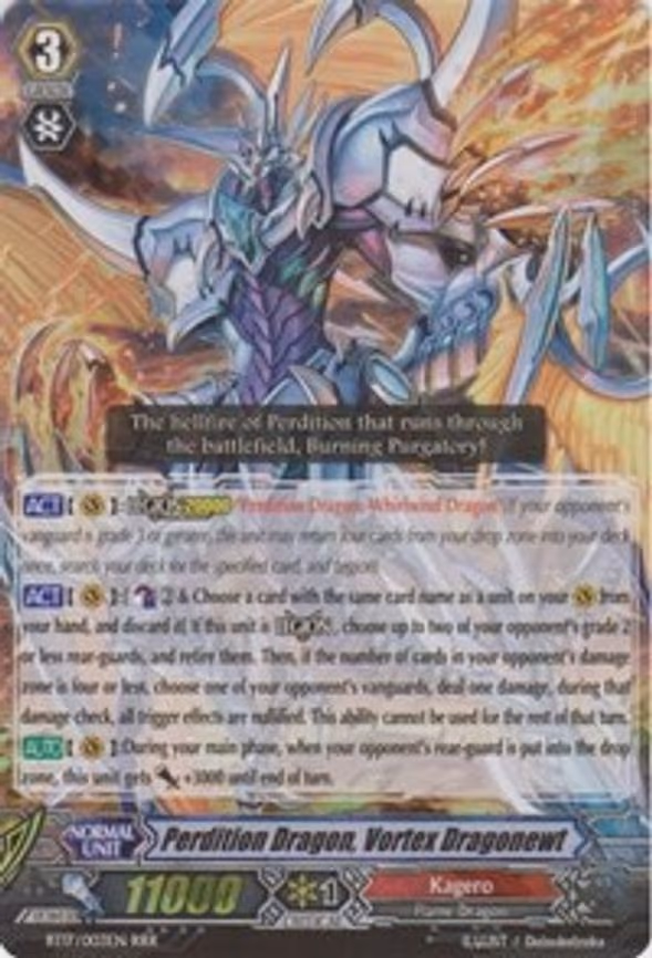 Perdition Dragon, Vortex Dragonewt - RRR (BT17/003EN)