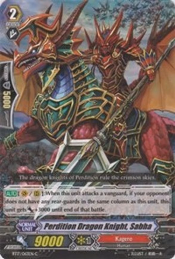 Perdition Dragon Knight, Sabha - C (BT17/063EN)