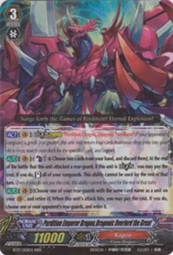Perdition Emperor Dragon, Dragonic Overlord the Great