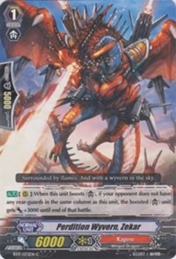Perdition Wyvern, Zekar - C (BT17/072EN)