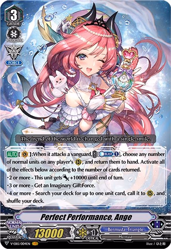 Perfect Performance, Ange