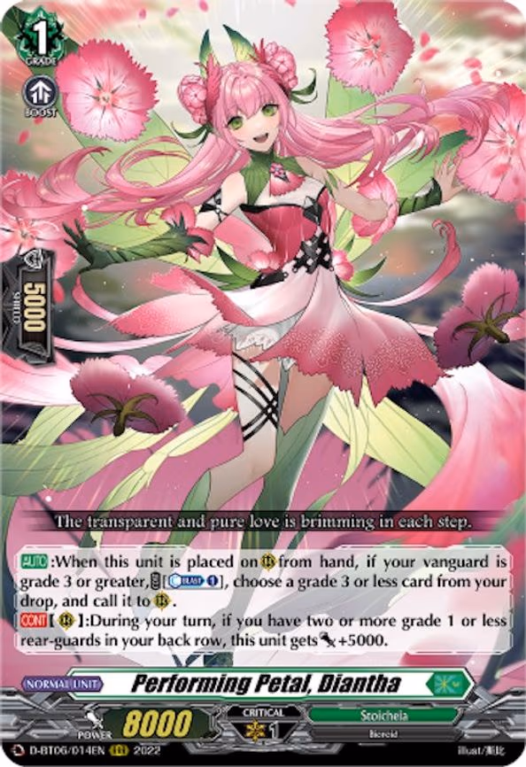 Performing Petal, Diantha - RRR (D-BT06/014EN)