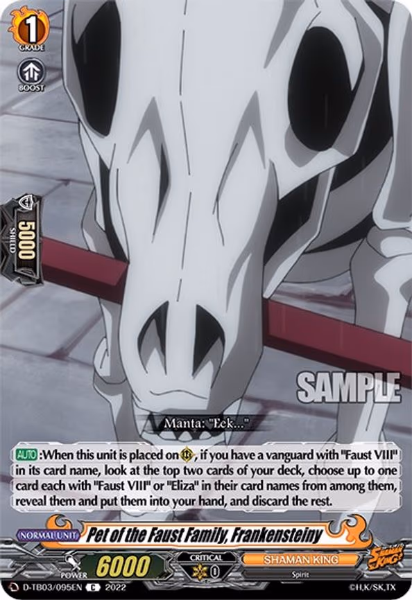 Pet of the Faust Family, Frankensteiny - C (D-TB03/095EN)