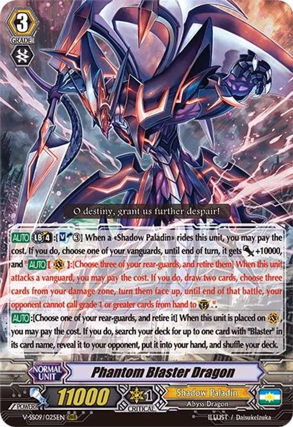 Phantom Blaster Dragon - RRR (V-SS09/025EN)