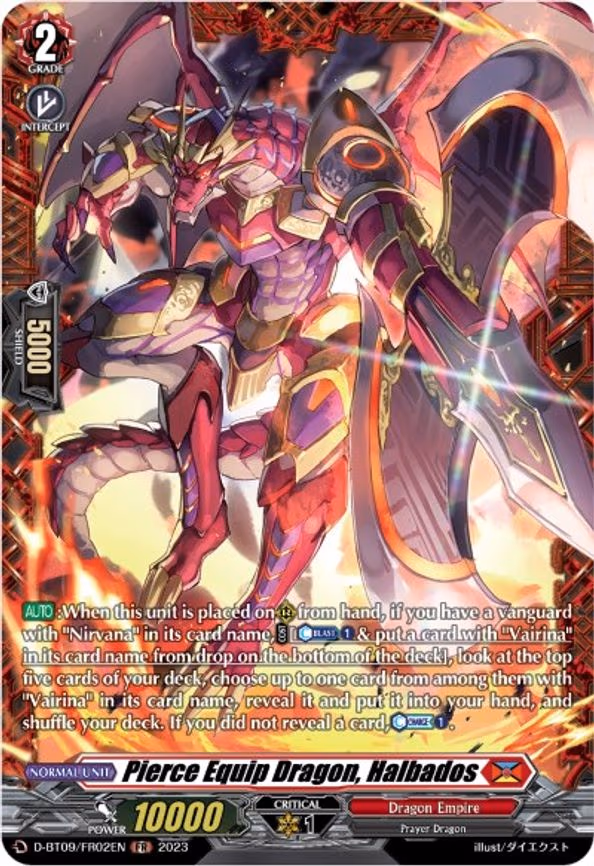Pierce Equip Dragon, Halbados - FR (D-BT09/FR02EN)